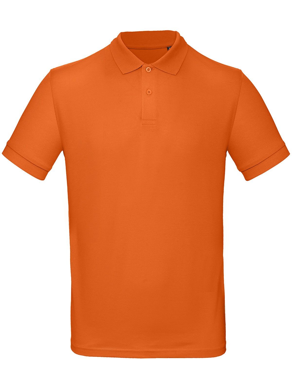 Inspire Polo Herren Poloshirt – B&C – Farbe urban orange – individuell veredelbar