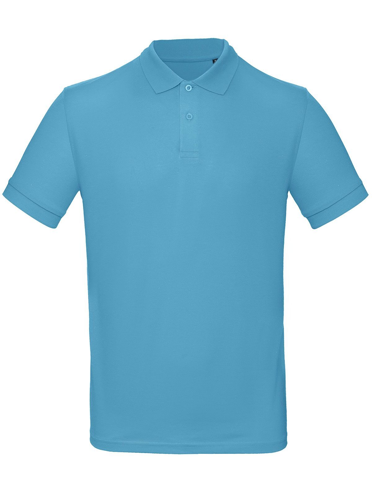 Inspire Polo Herren Poloshirt – B&C – Farbe very turquoise – individuell veredelbar