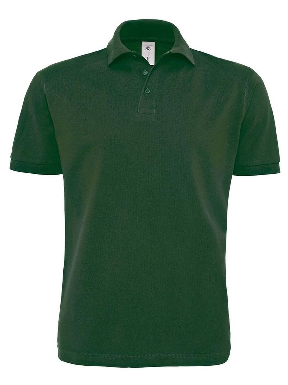 Heavymill Poloshirt – B&C – Farbe bottle green – individuell veredelbar