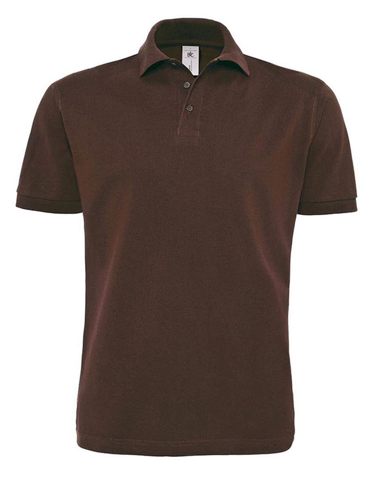 Heavymill Poloshirt – B&C – Farbe Braun – individuell veredelbar