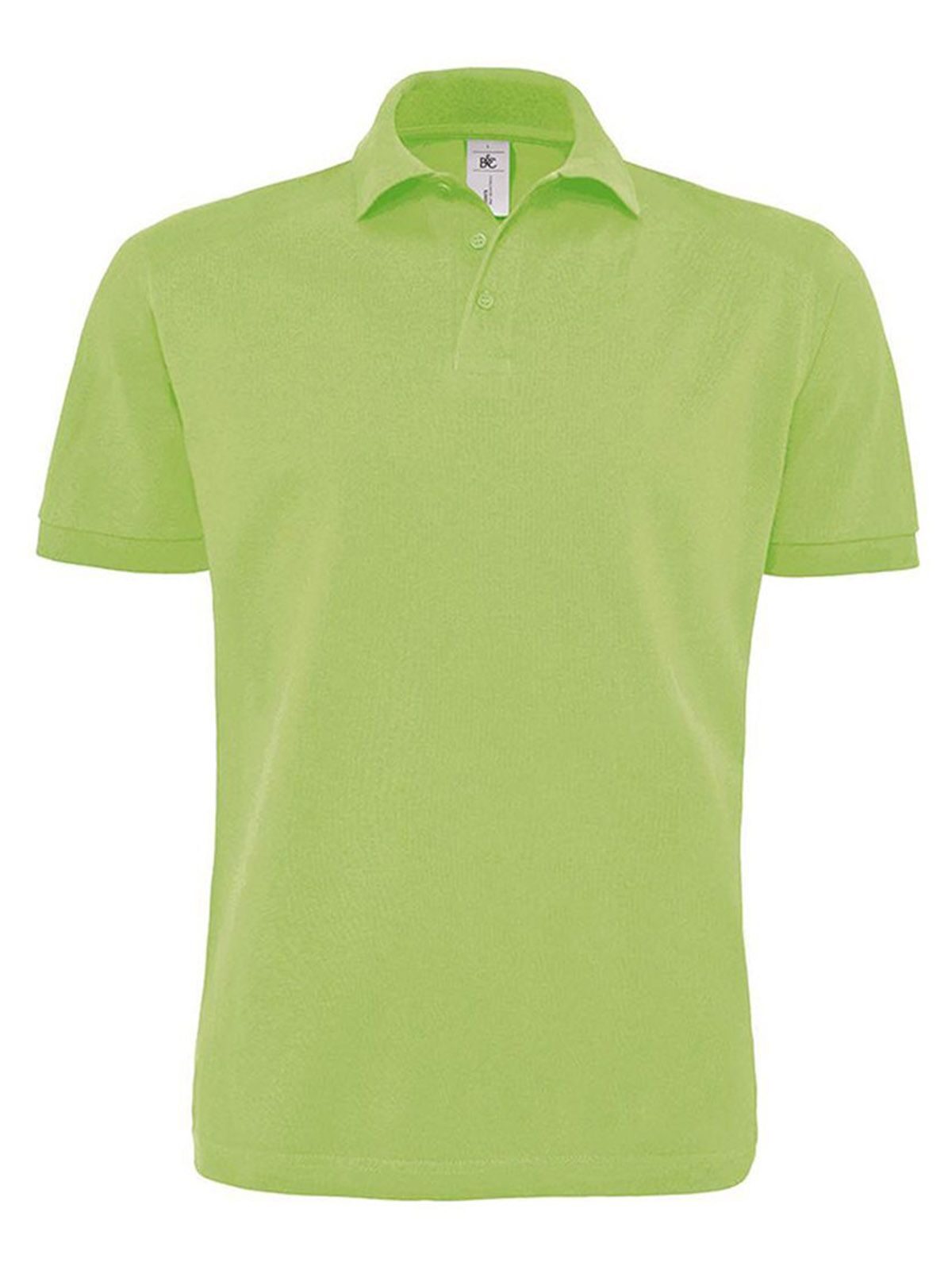 Heavymill Poloshirt – B&C – Farbe pistachio – individuell veredelbar
