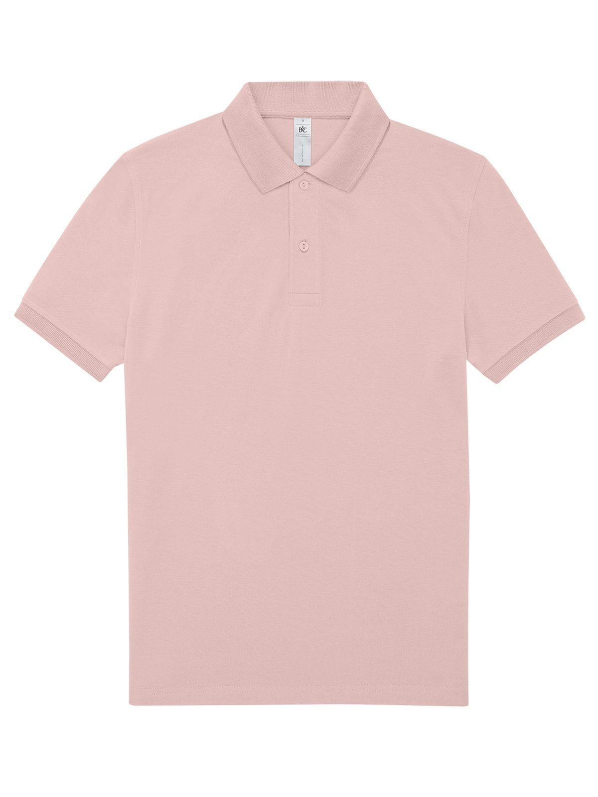 My polo 180 Poloshirt – B&C – Farbe blush pink – individuell veredelbar