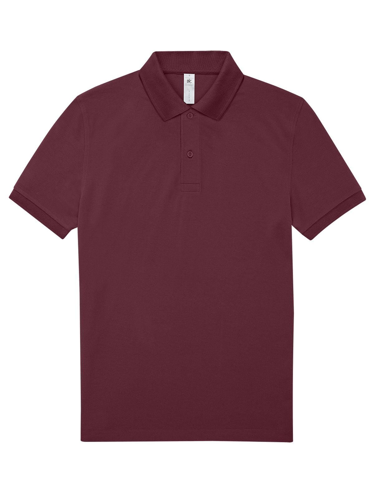 My polo 180 Poloshirt – B&C – Farbe Burgundy – individuell veredelbar
