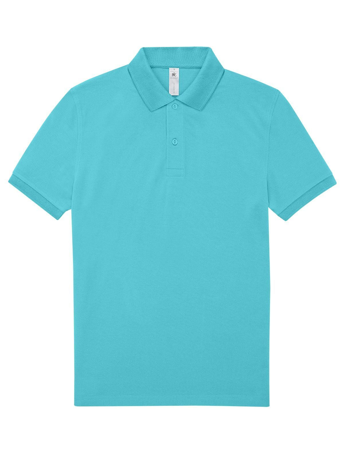 My polo 180 Poloshirt – B&C – Farbe meta turquoise – individuell veredelbar