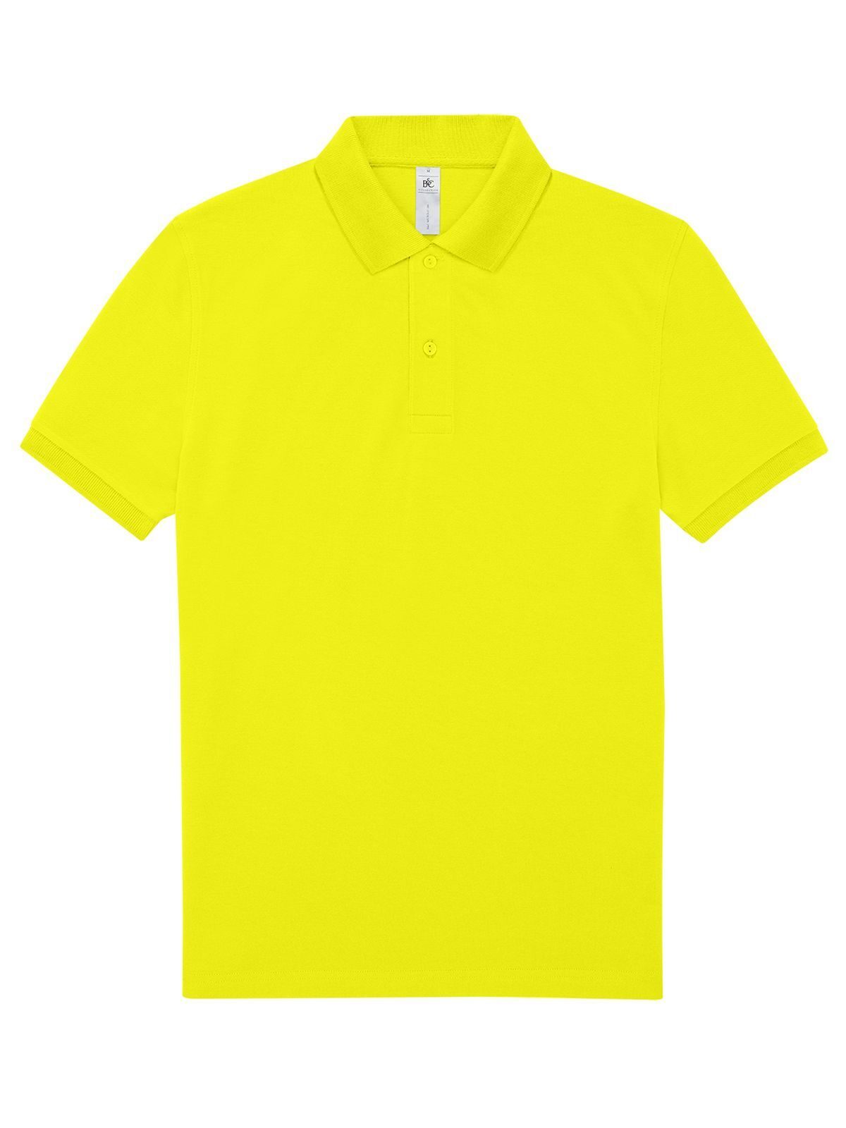 My polo 180 Poloshirt – B&C – Farbe pixel lime – individuell veredelbar