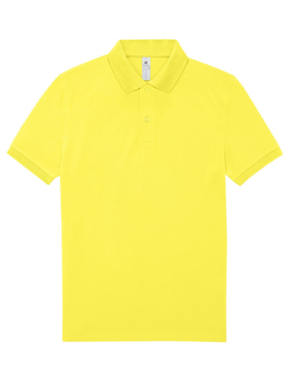 My polo 180 Poloshirt – B&C – Farbe solar yellow – individuell veredelbar