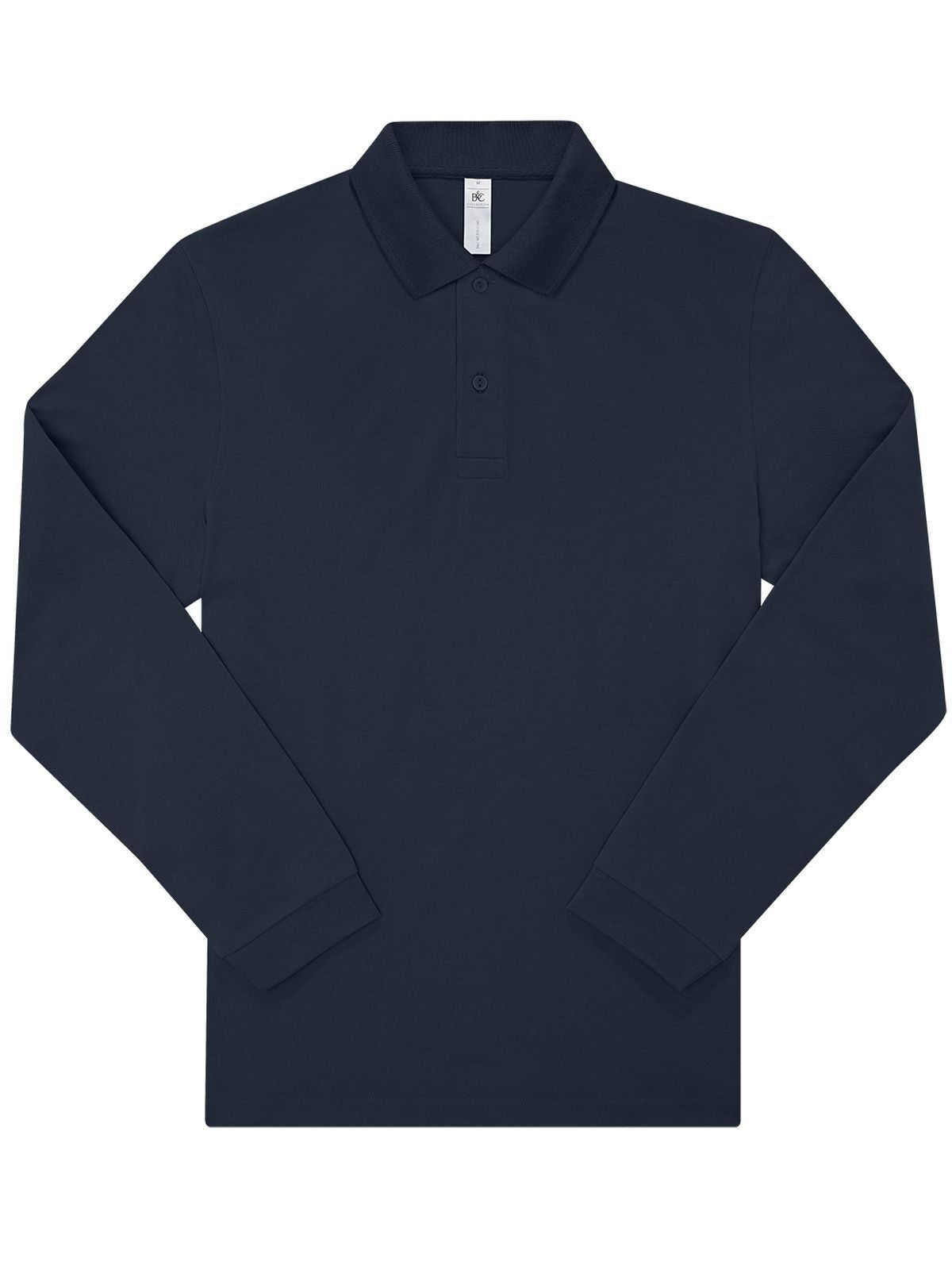 My polo 180 LSL Herren Poloshirt – B&C – Farbe Navy – individuell veredelbar