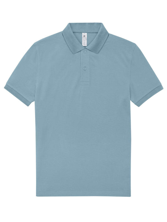 My polo 210 Poloshirt – B&C – Farbe amalfi blue – individuell veredelbar