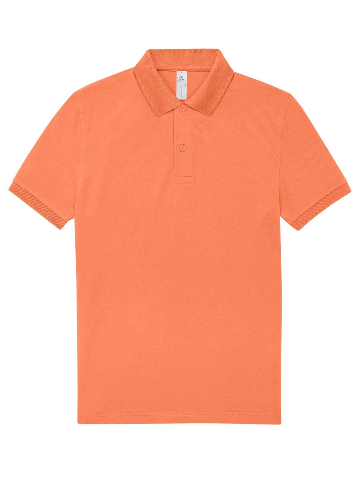 My polo 210 Poloshirt – B&C – Farbe amalfi coral – individuell veredelbar