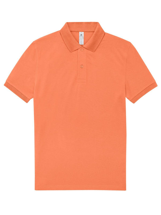 My polo 210 Poloshirt – B&C – Farbe amalfi coral – individuell veredelbar