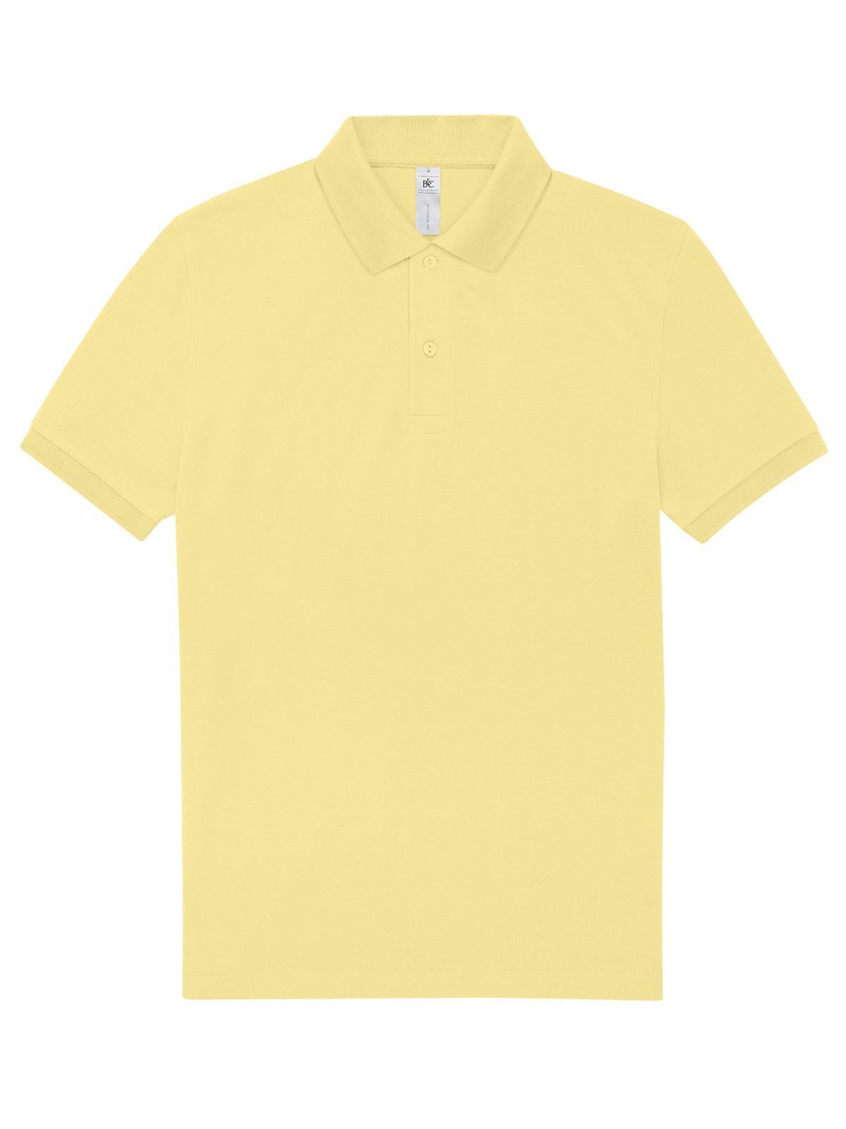 My polo 210 Poloshirt – B&C – Farbe amalfi yellow – individuell veredelbar