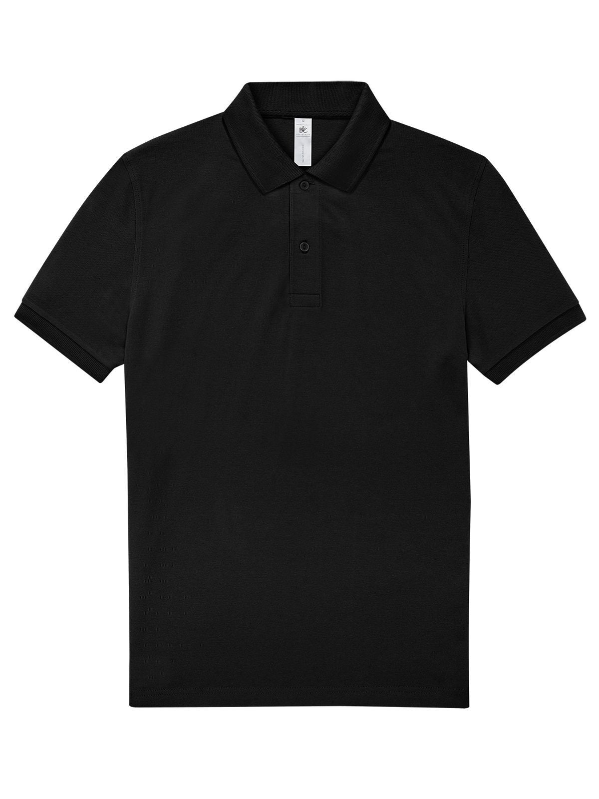 My polo 210 Poloshirt – B&C – Farbe Schwarz – individuell veredelbar
