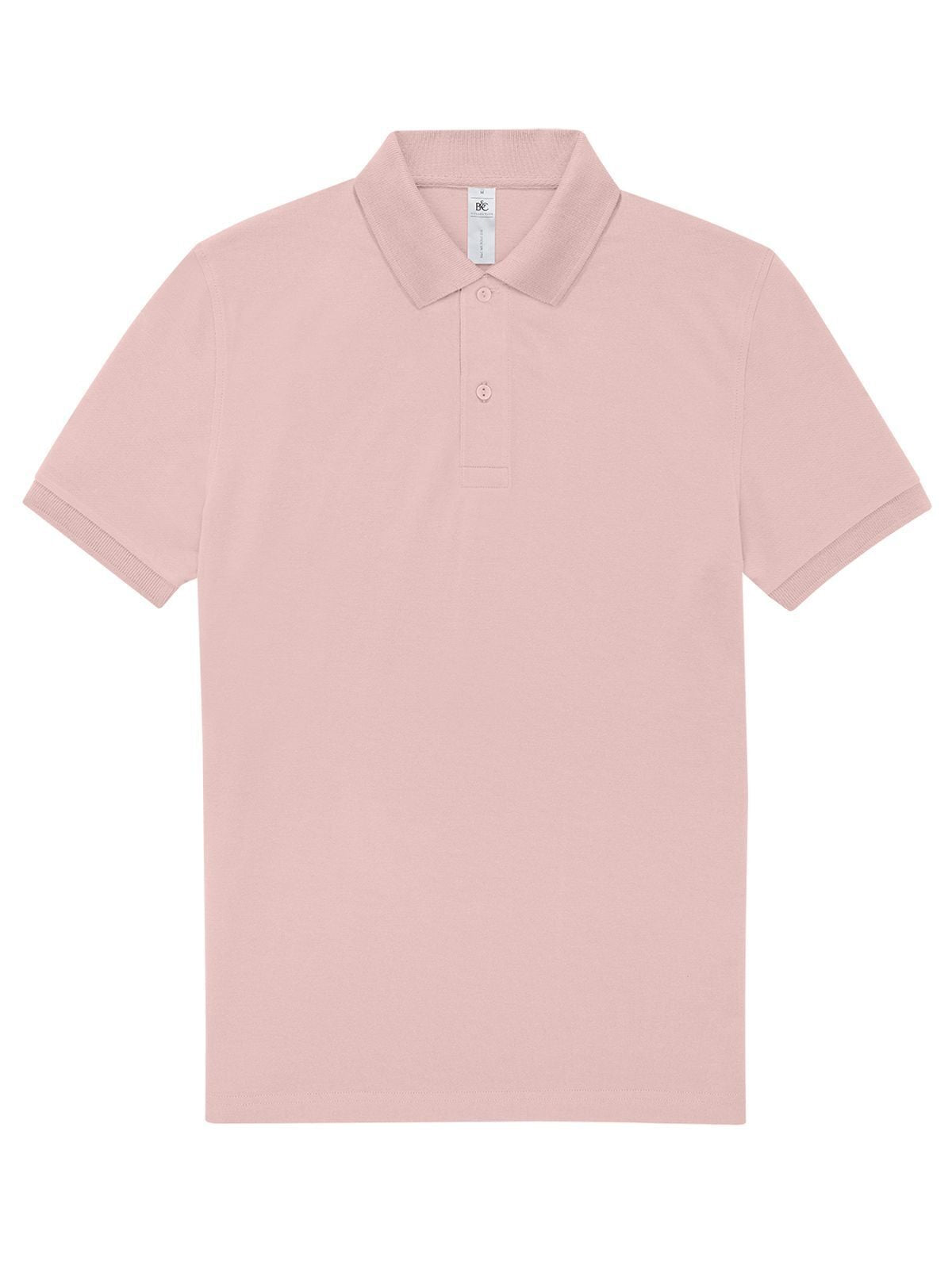 My polo 210 Poloshirt – B&C – Farbe blush pink – individuell veredelbar