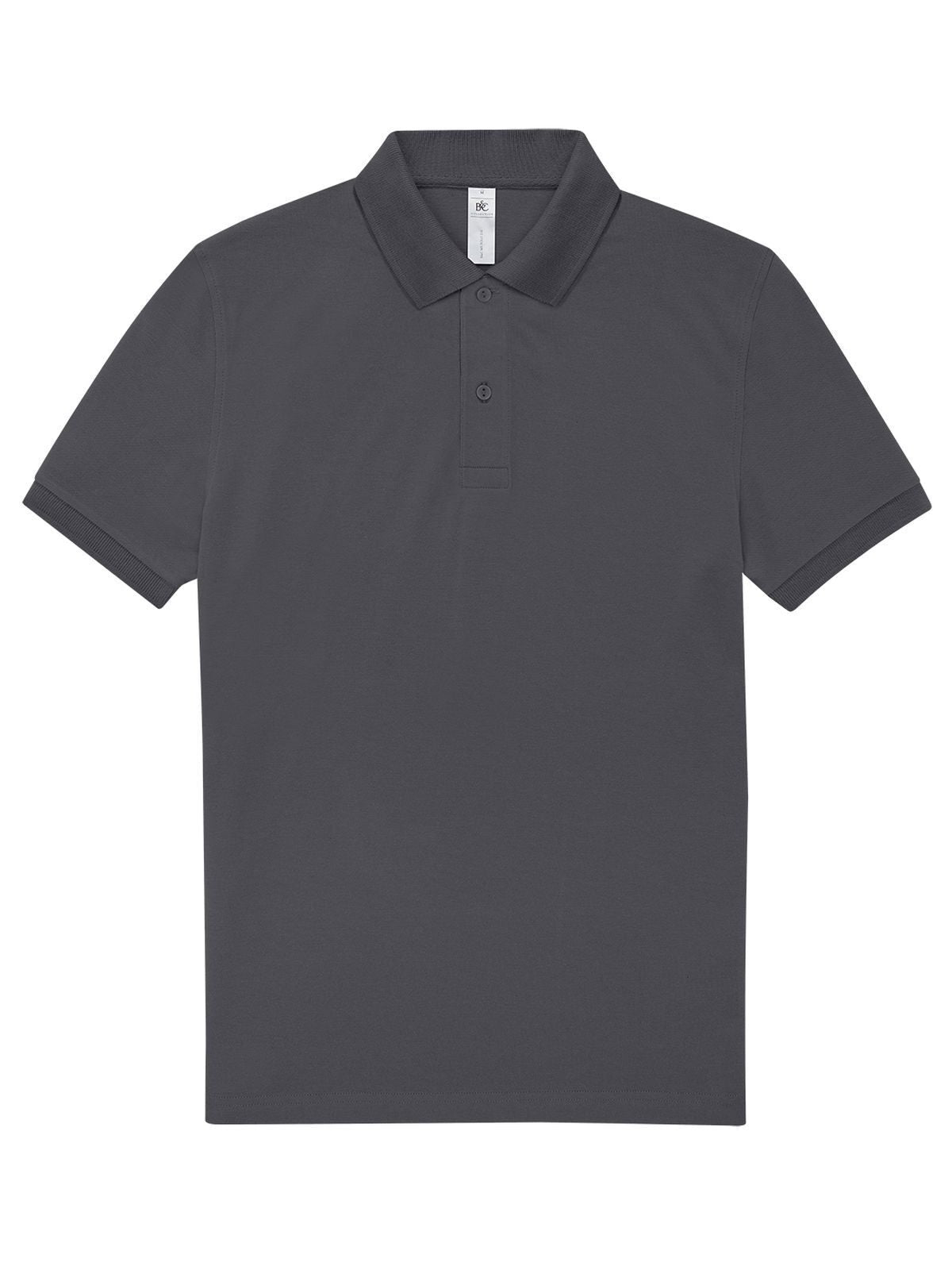 My polo 210 Poloshirt – B&C – Farbe Dunkelgrau – individuell veredelbar
