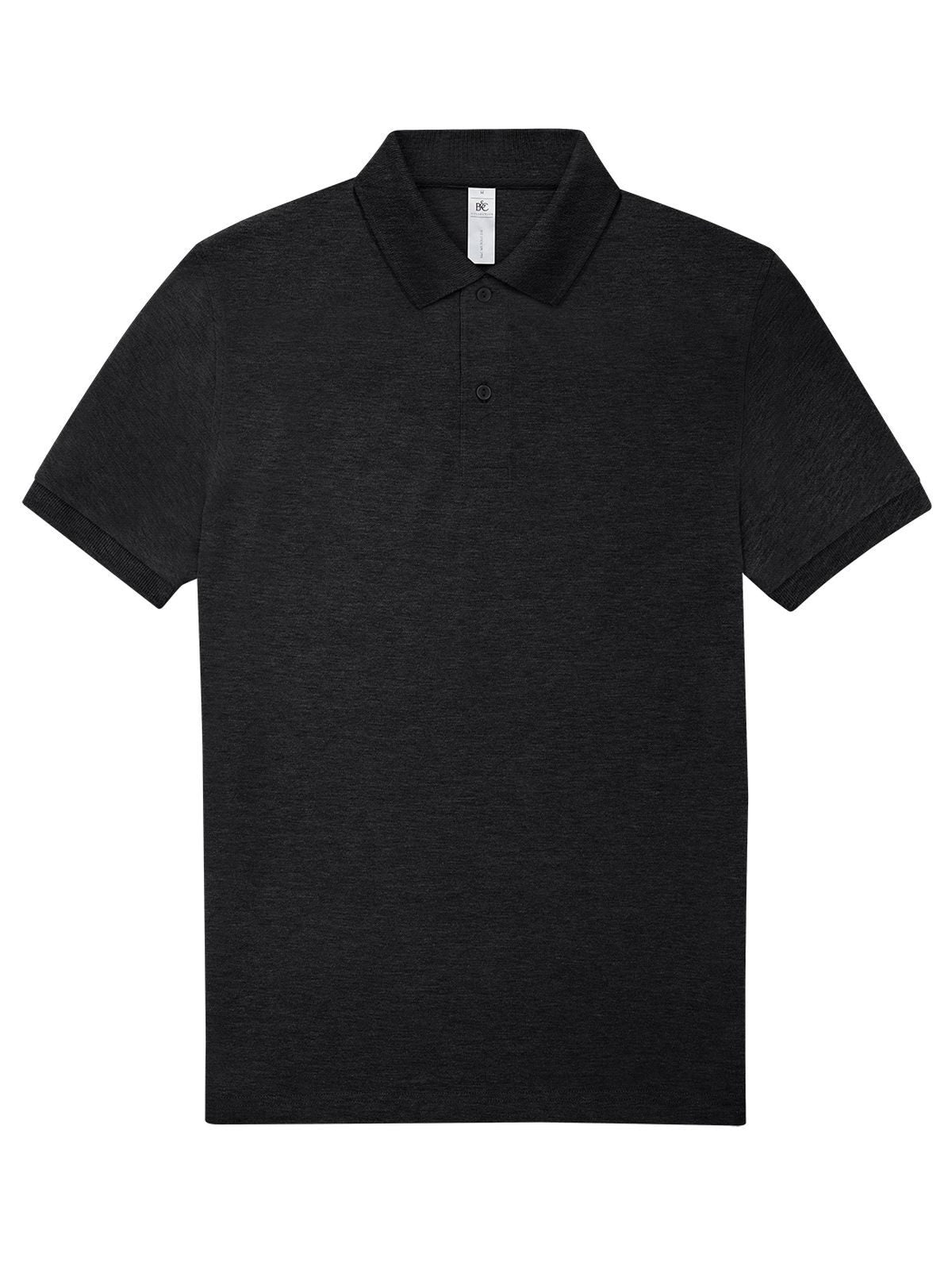 My polo 210 Poloshirt – B&C – Farbe heather tarmac – individuell veredelbar