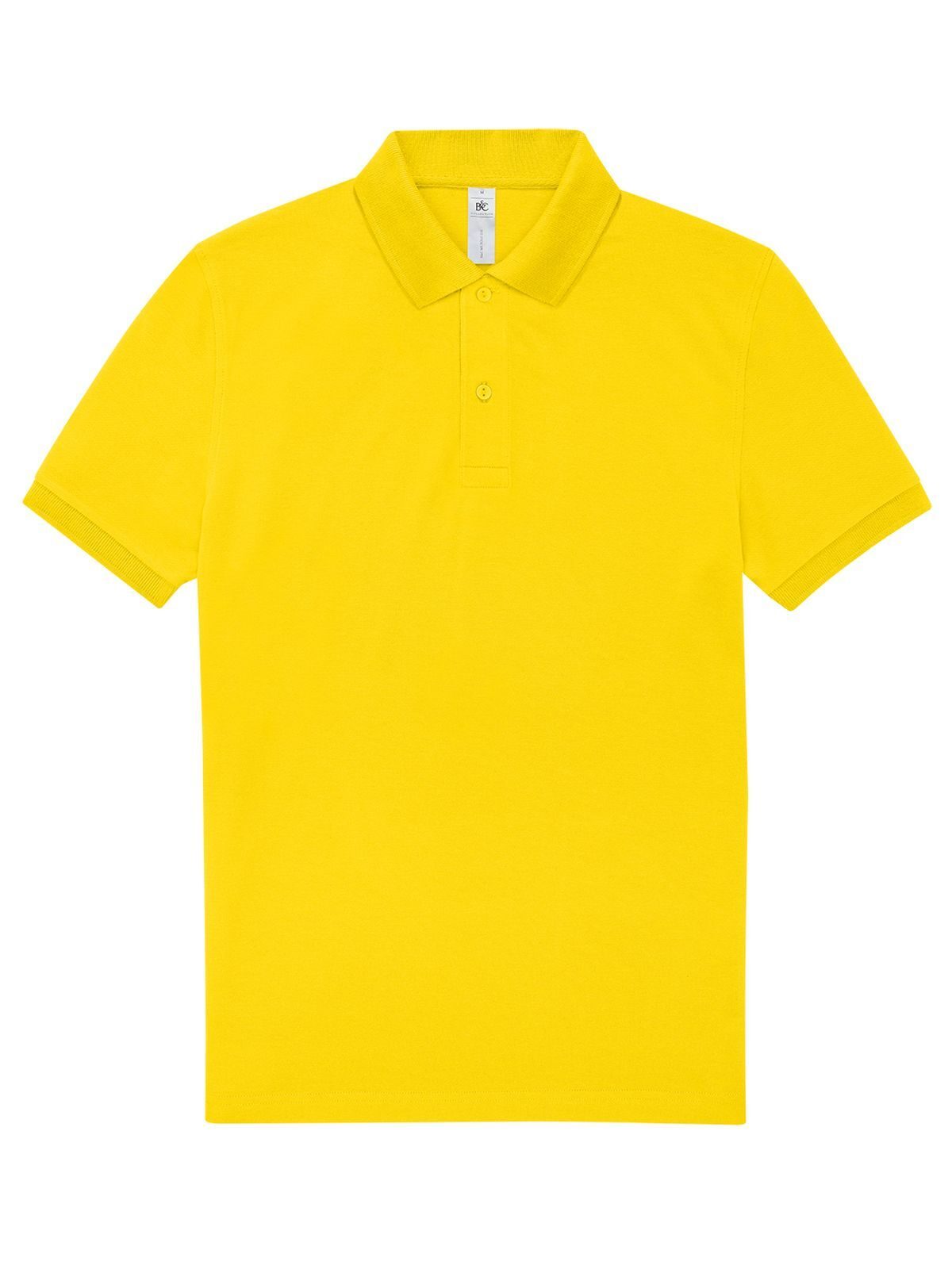 My polo 210 Poloshirt – B&C – Farbe mellow yellow – individuell veredelbar