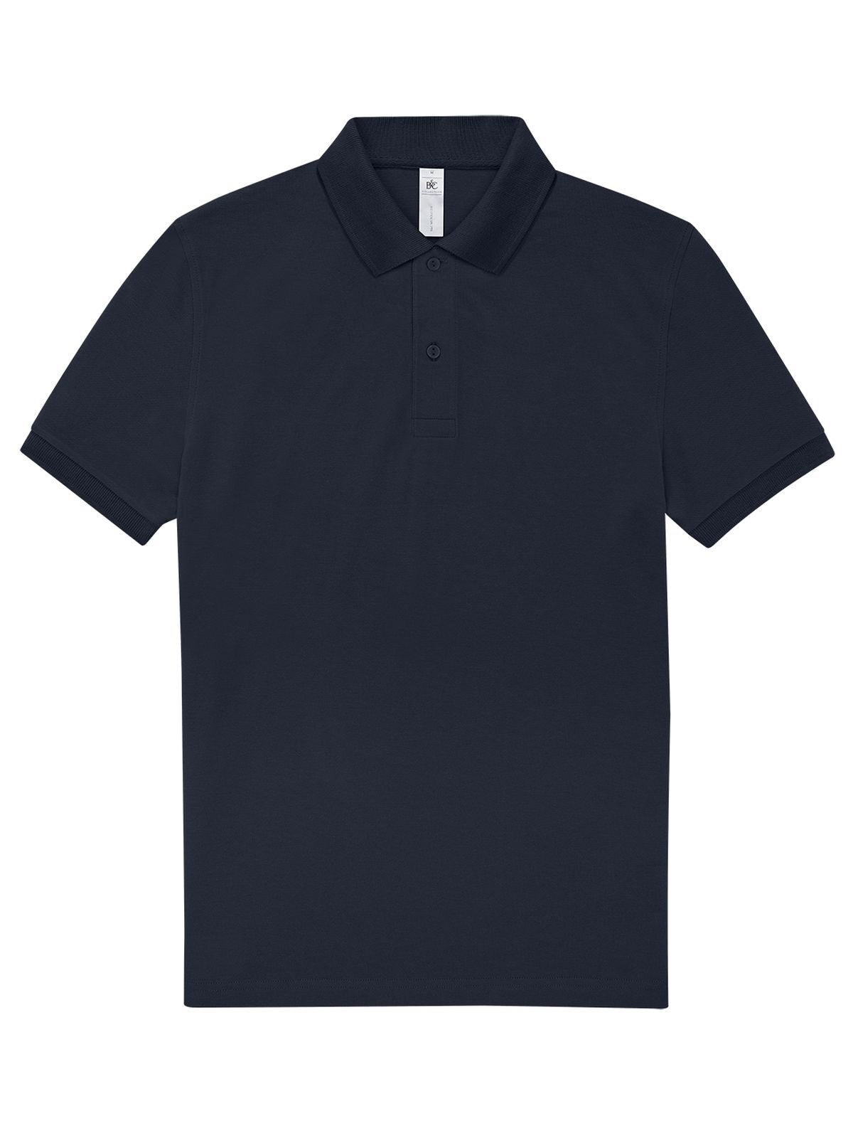 My polo 210 Poloshirt – B&C – Farbe navy pure – individuell veredelbar