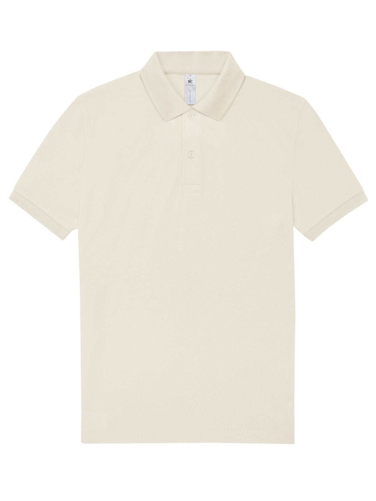 My polo 210 Poloshirt – B&C – Farbe Off White – individuell veredelbar