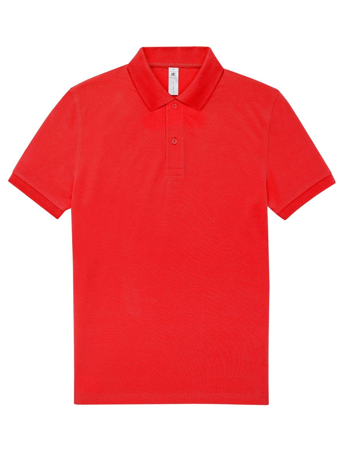 My polo 210 Poloshirt – B&C – Farbe Rot – individuell veredelbar