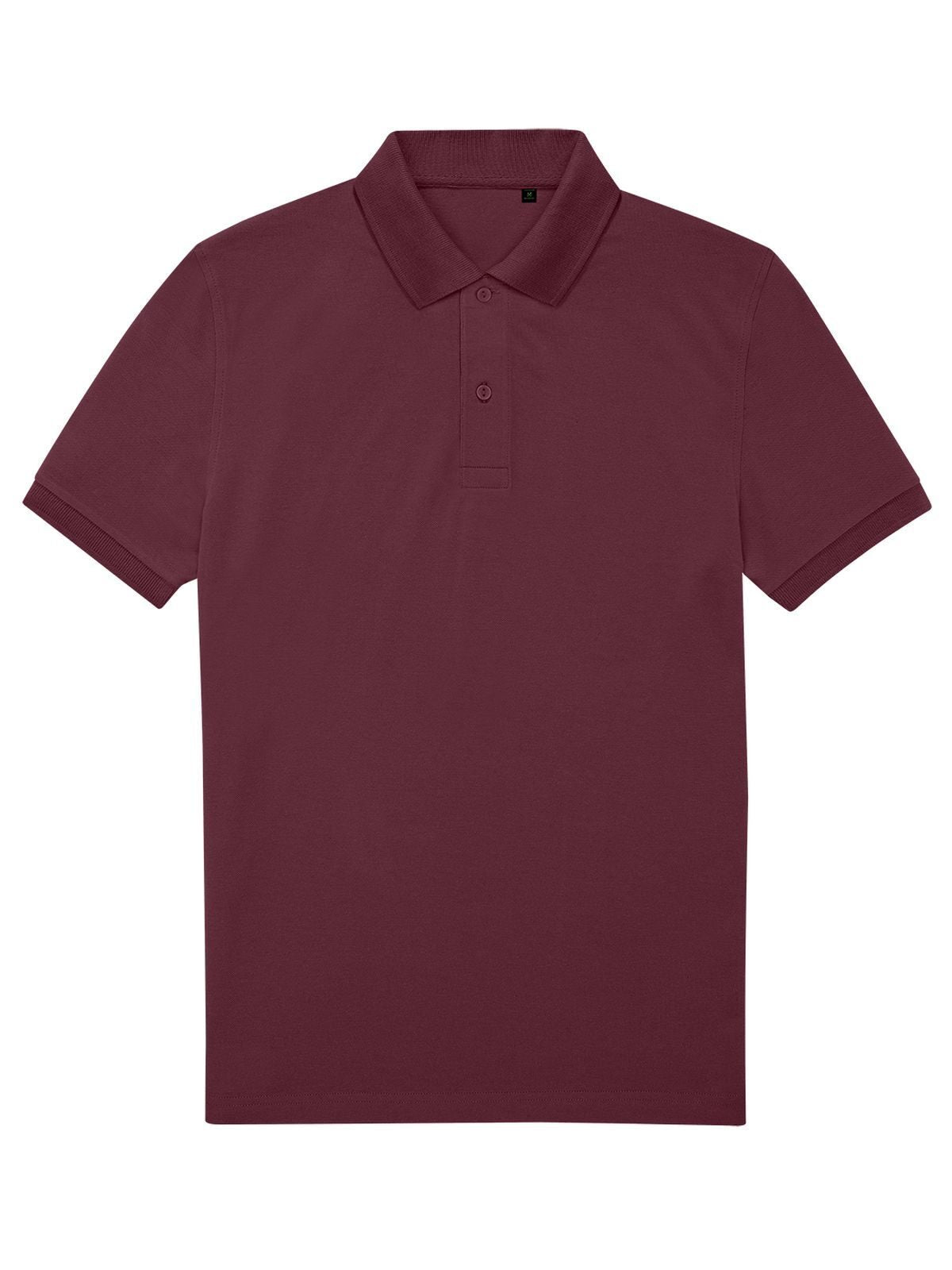 My Eco polo 65/35 Herren Poloshirt – B&C – Farbe Burgundy – individuell veredelbar