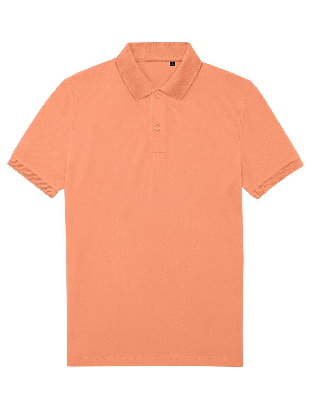 My Eco polo 65/35 Herren Poloshirt – B&C – Farbe melon orange – individuell veredelbar