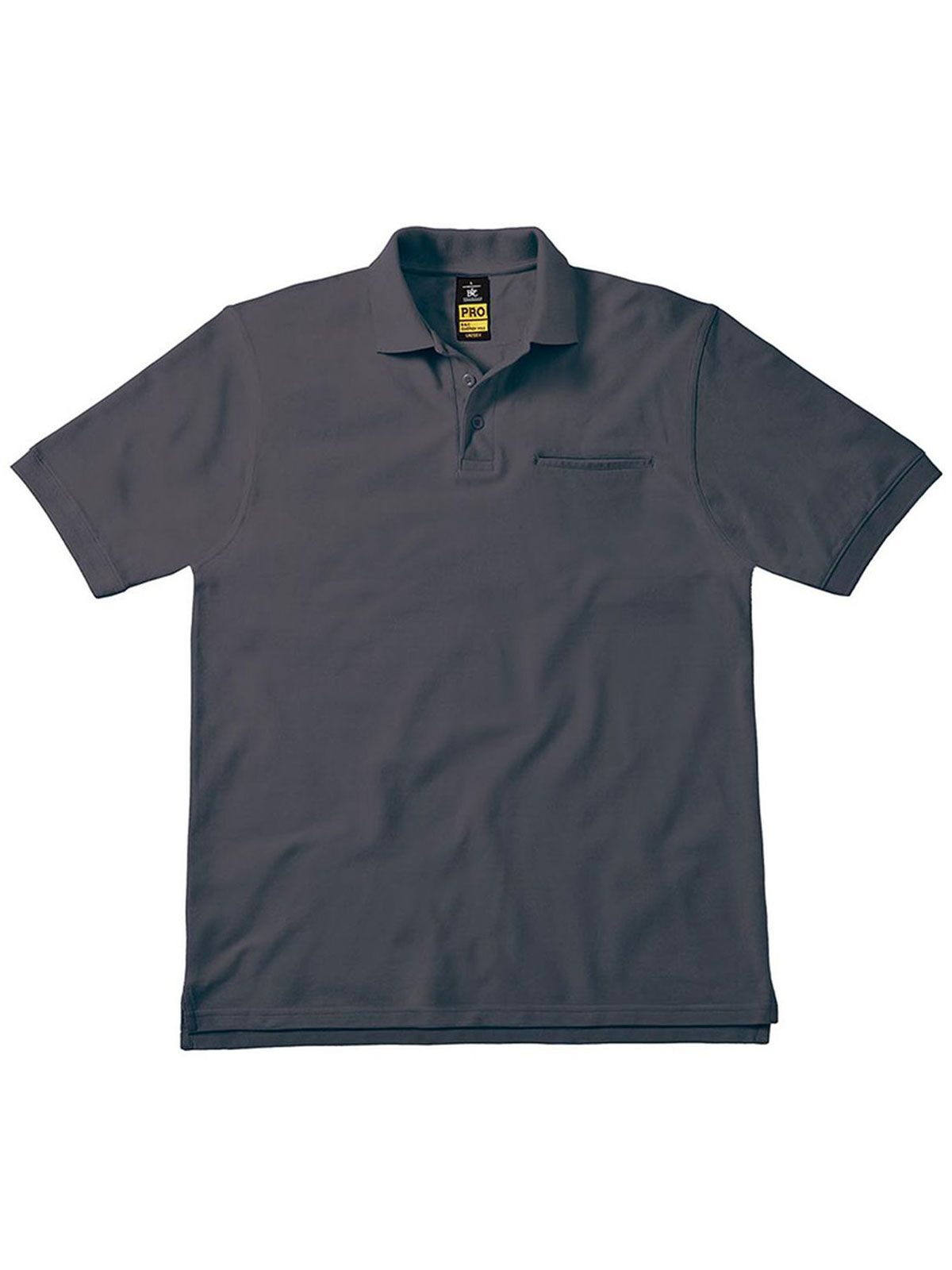 Energy Pro Poloshirt – B&C – Farbe Dunkelgrau – individuell veredelbar