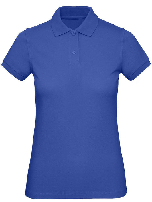 Inspire Polo Damen Poloshirt – B&C – Farbe cobalt blue – individuell veredelbar