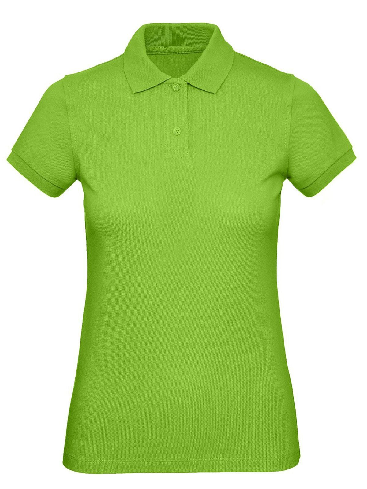 Inspire Polo Damen Poloshirt – B&C – Farbe orchid green – individuell veredelbar