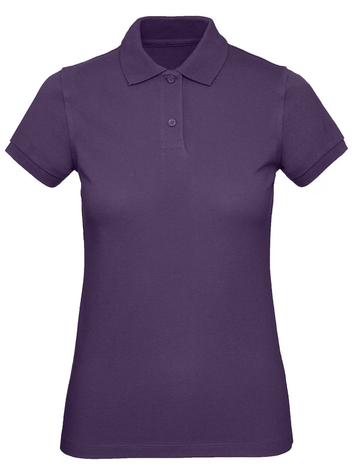 Inspire Polo Damen Poloshirt – B&C – Farbe radiant purple – individuell veredelbar