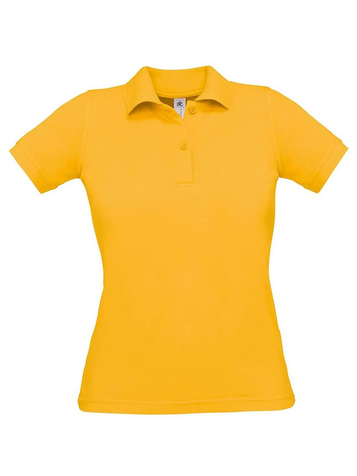 Safran Pure Women Damen Poloshirt – B&C – Farbe Gold – individuell veredelbar
