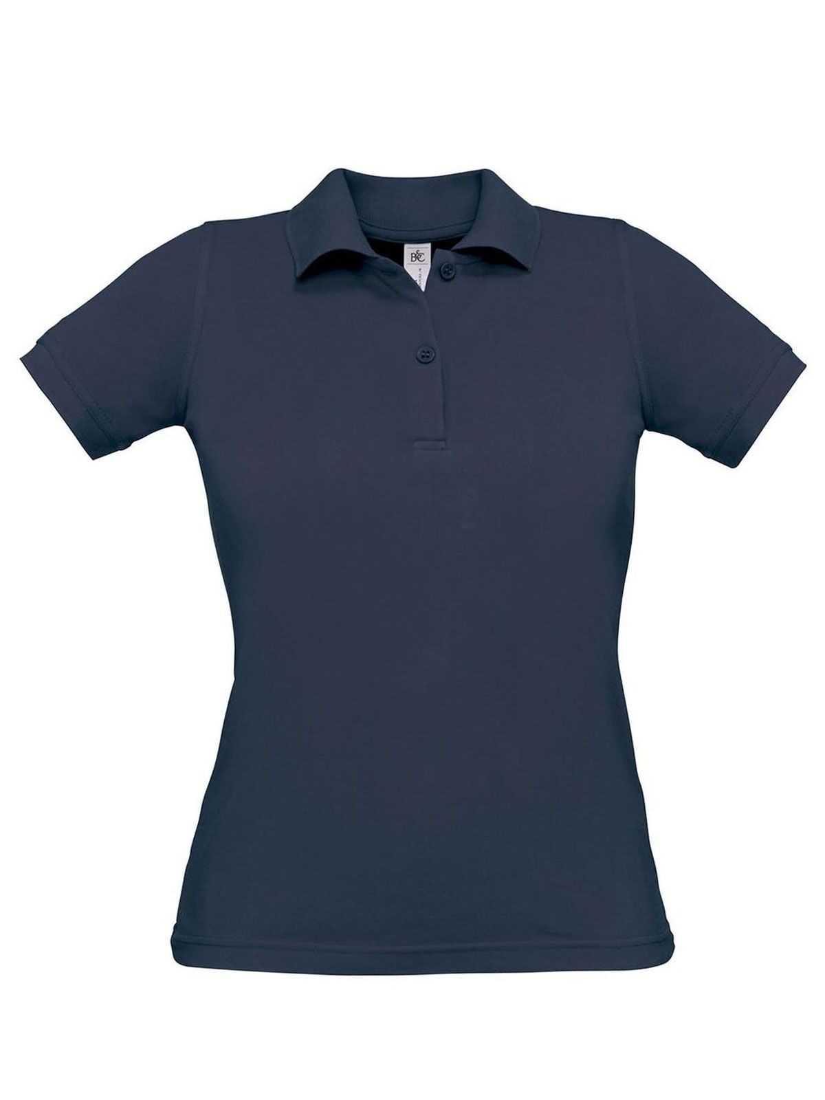 Safran Pure Women Damen Poloshirt – B&C – Farbe Navy – individuell veredelbar