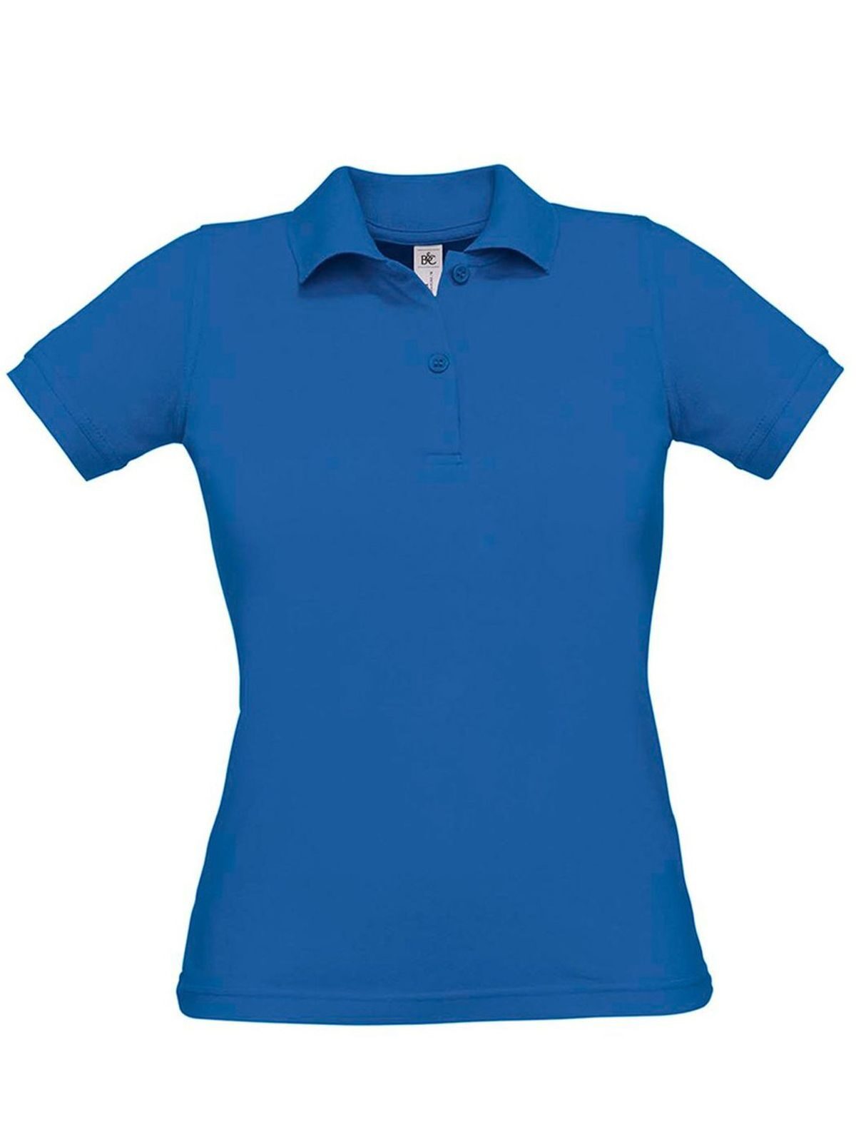 Safran Pure Women Damen Poloshirt – B&C – Farbe Royalblau – individuell veredelbar