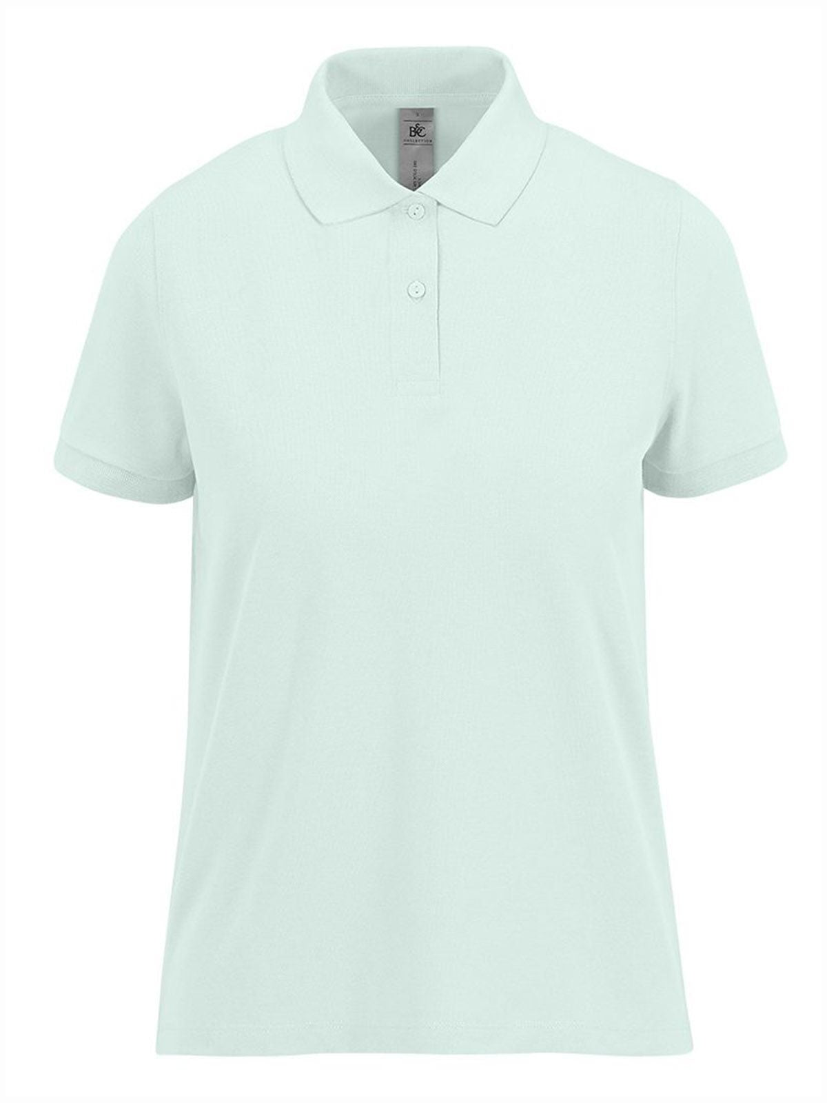 My polo 180 Damen Poloshirt – B&C – Farbe blush mint – individuell veredelbar