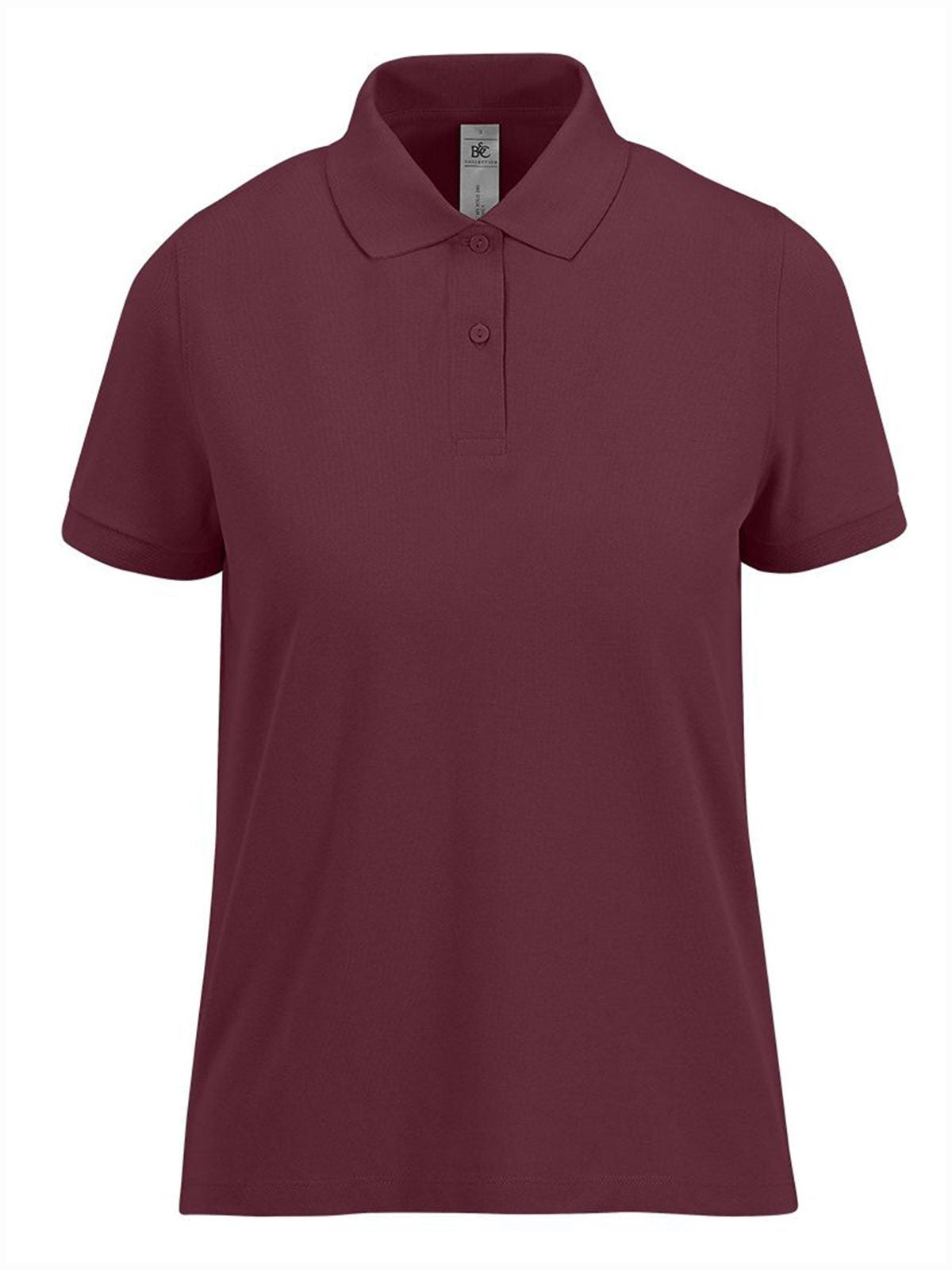 My polo 180 Damen Poloshirt – B&C – Farbe Burgundy – individuell veredelbar