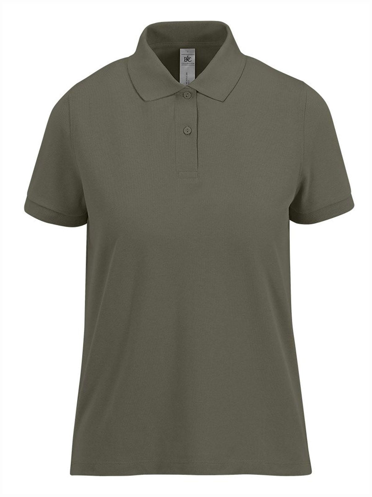 My polo 180 Damen Poloshirt – B&C – Farbe camo green – individuell veredelbar