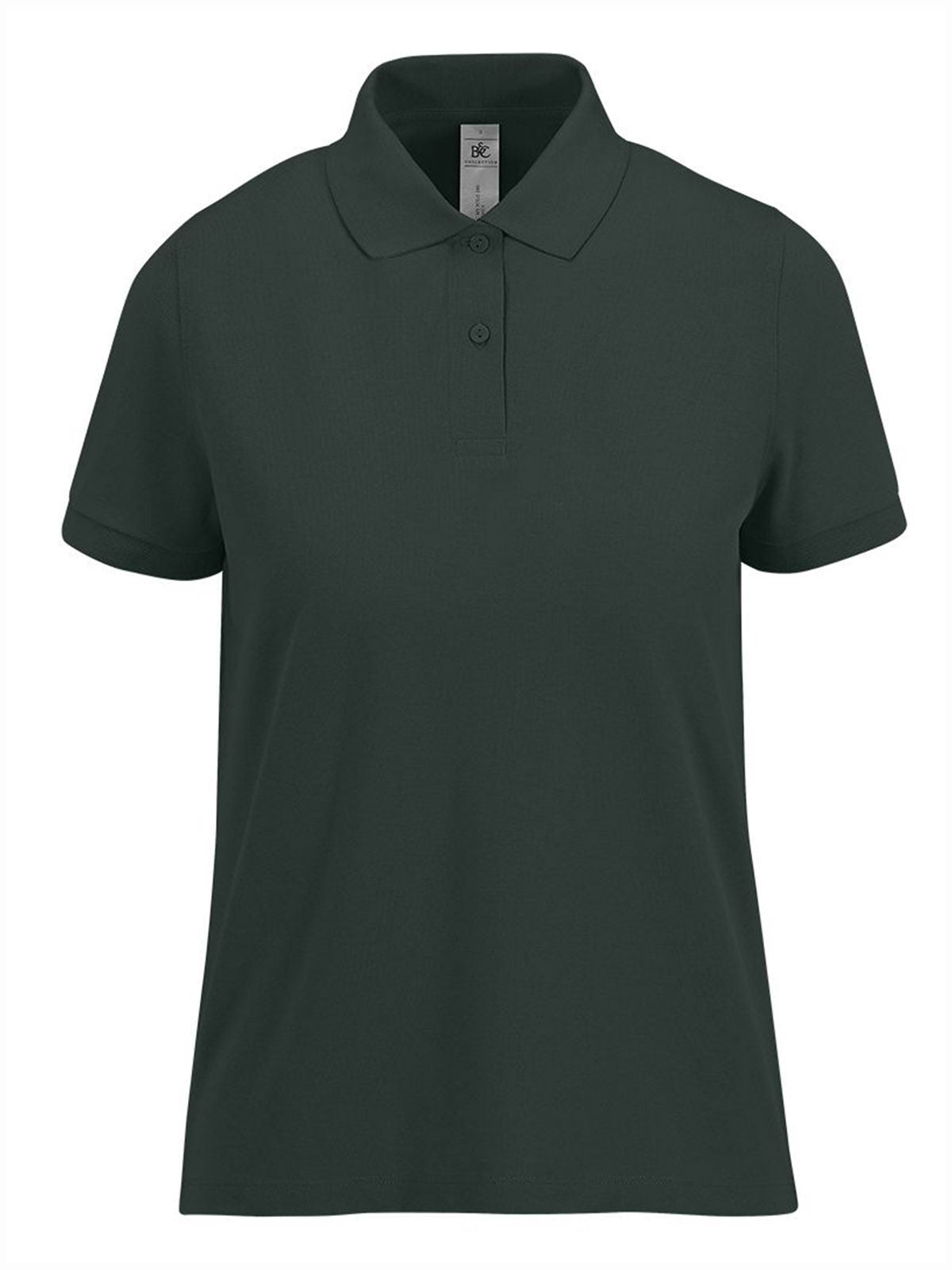 My polo 180 Damen Poloshirt – B&C – Farbe dark forest – individuell veredelbar