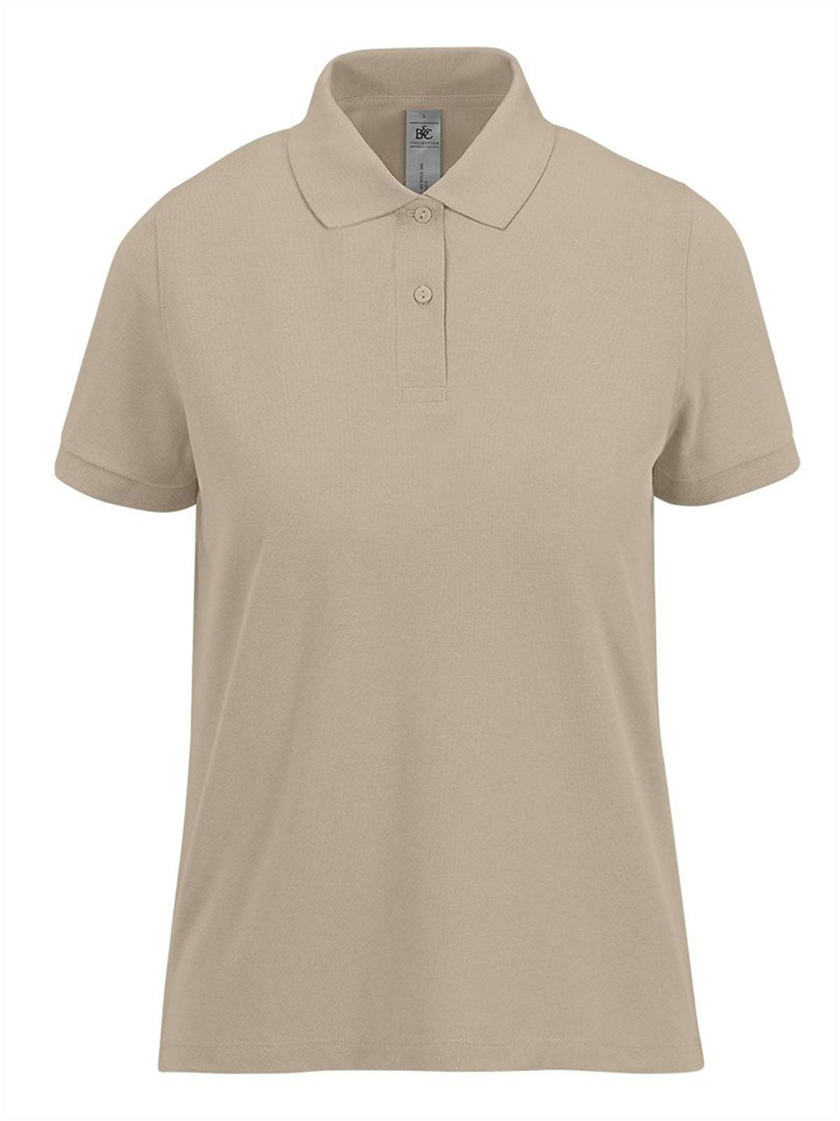 My polo 180 Damen Poloshirt – B&C – Farbe Mastic – individuell veredelbar