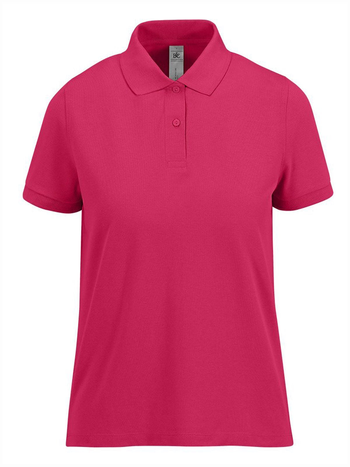 My polo 180 Damen Poloshirt – B&C – Farbe meta fuchsia – individuell veredelbar