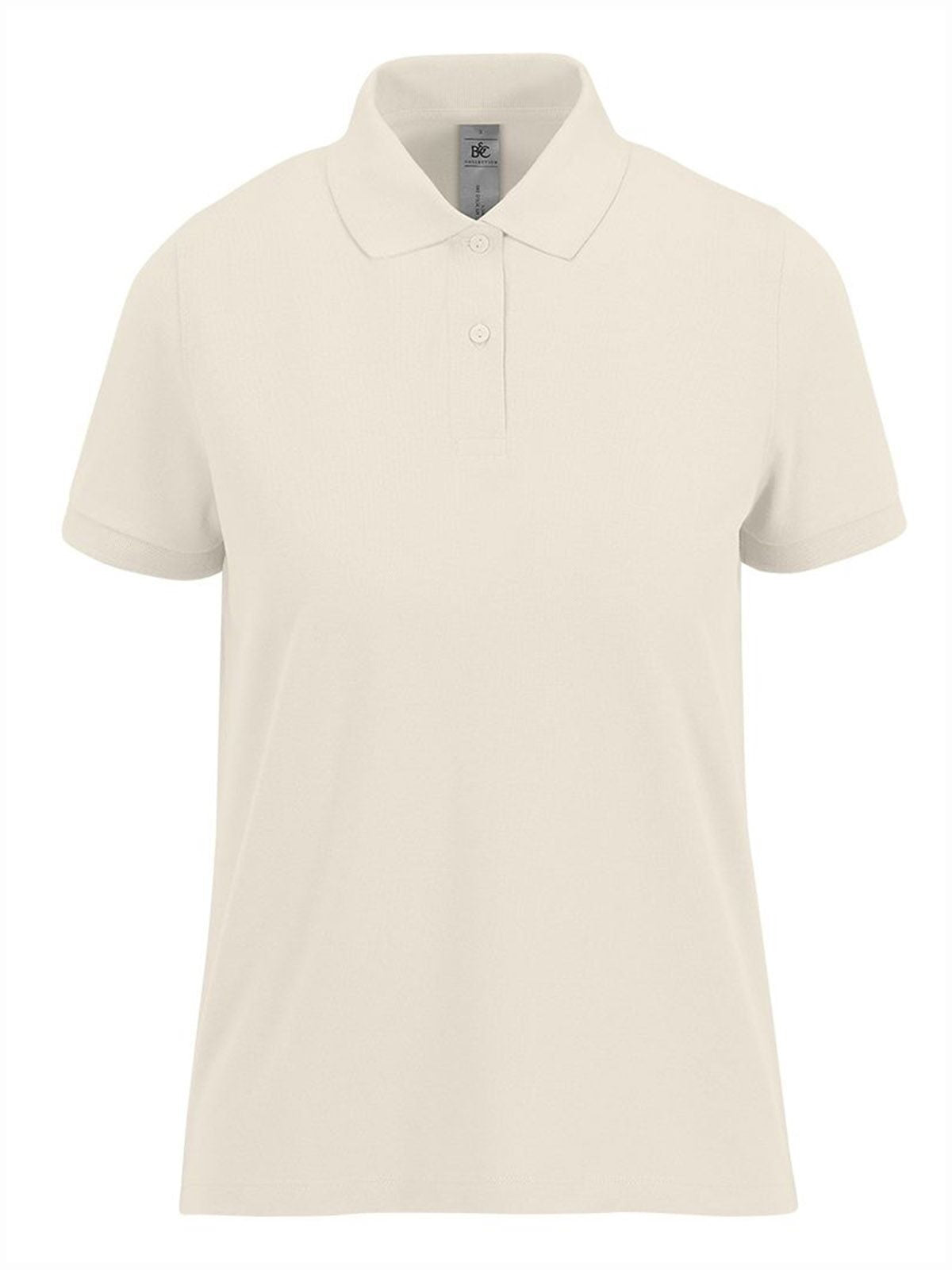 My polo 180 Damen Poloshirt – B&C – Farbe Off White – individuell veredelbar