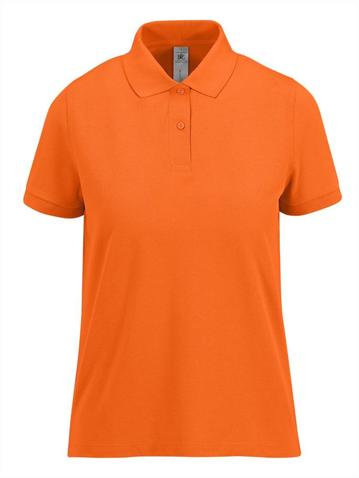 My polo 180 Damen Poloshirt – B&C – Farbe pure orange – individuell veredelbar