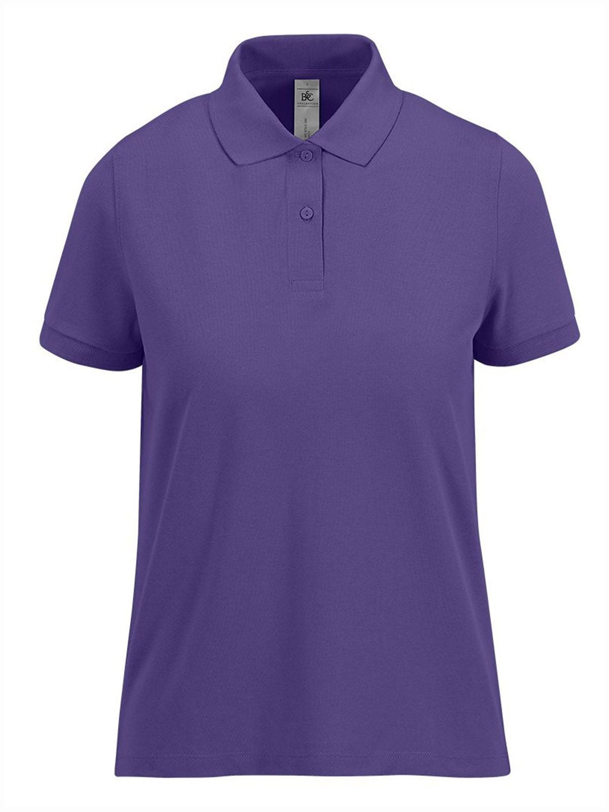My polo 180 Damen Poloshirt – B&C – Farbe radiant purple – individuell veredelbar