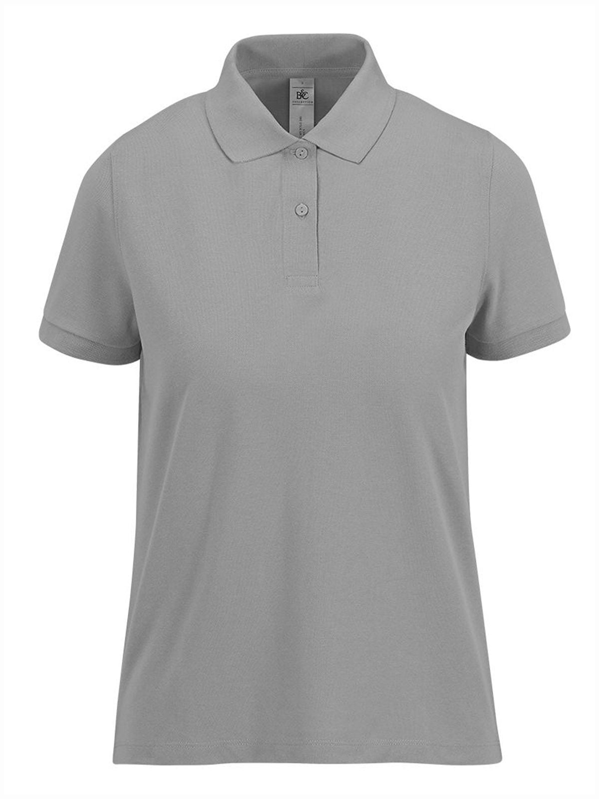My polo 180 Damen Poloshirt – B&C – Farbe Sport Grau – individuell veredelbar