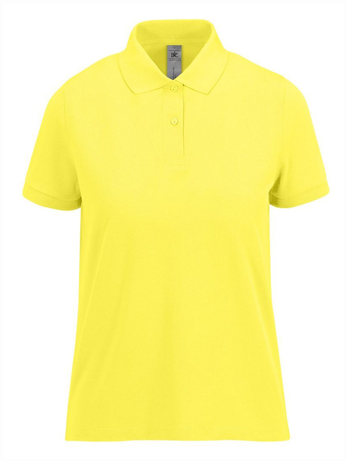 My polo 180 Damen Poloshirt – B&C – Farbe solar yellow – individuell veredelbar
