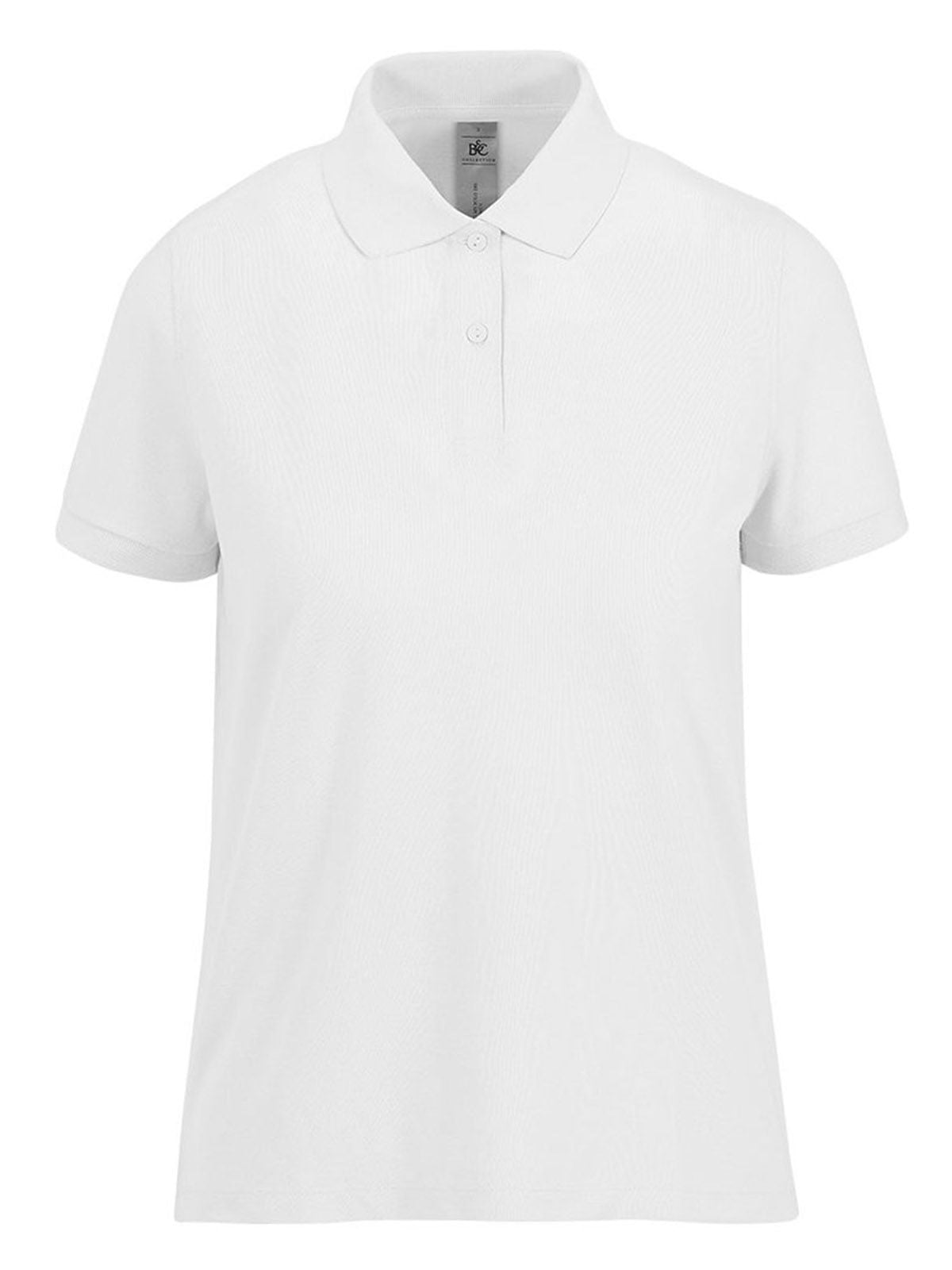 My polo 180 Damen Poloshirt – B&C – Farbe Weiß – individuell veredelbar