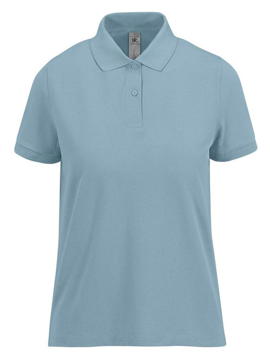 My polo 210 Damen Poloshirt – B&C – Farbe amalfi blue – individuell veredelbar