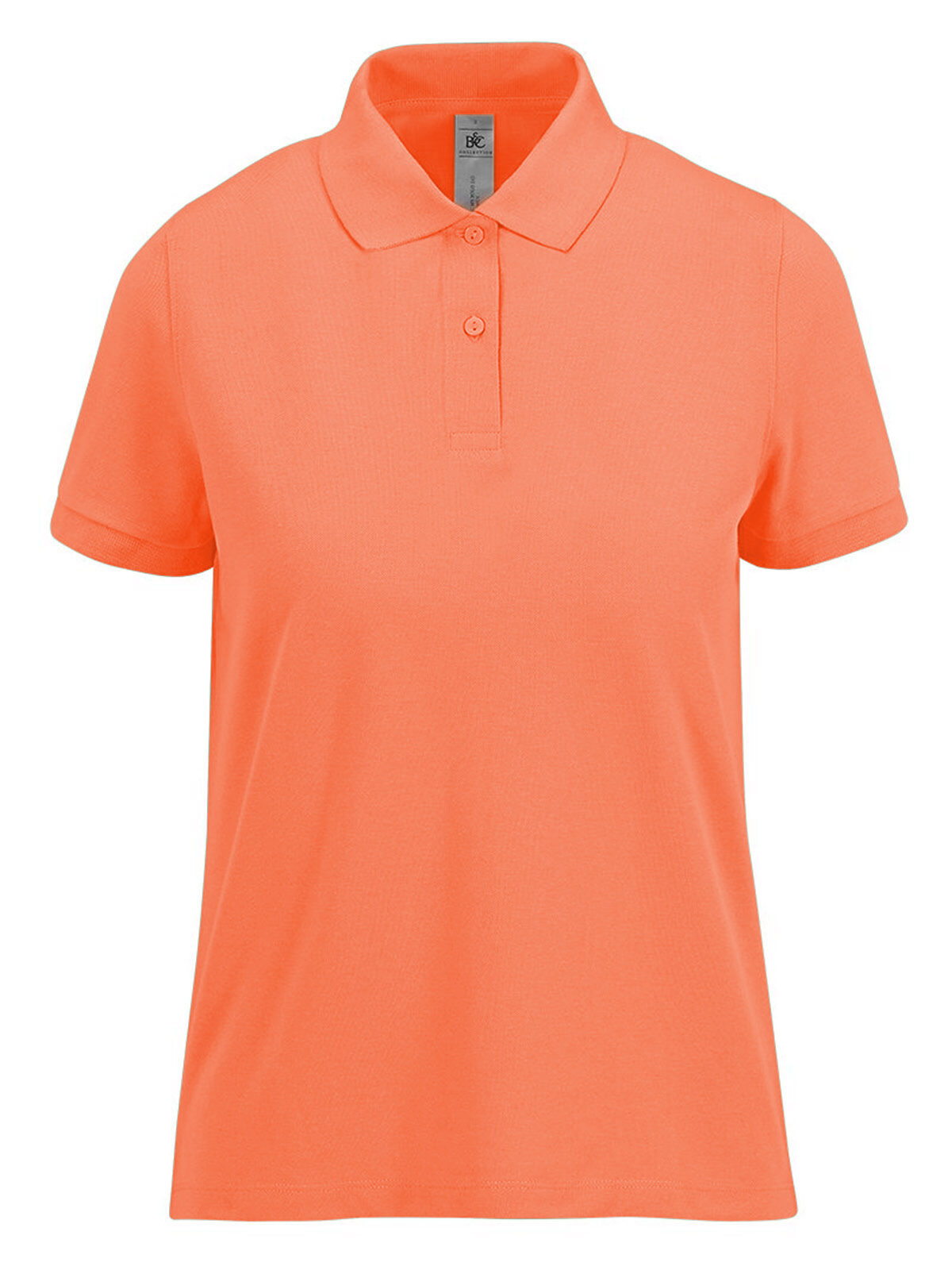 My polo 210 Damen Poloshirt – B&C – Farbe amalfi coral – individuell veredelbar