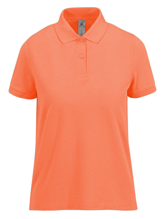 My polo 210 Damen Poloshirt – B&C – Farbe amalfi coral – individuell veredelbar