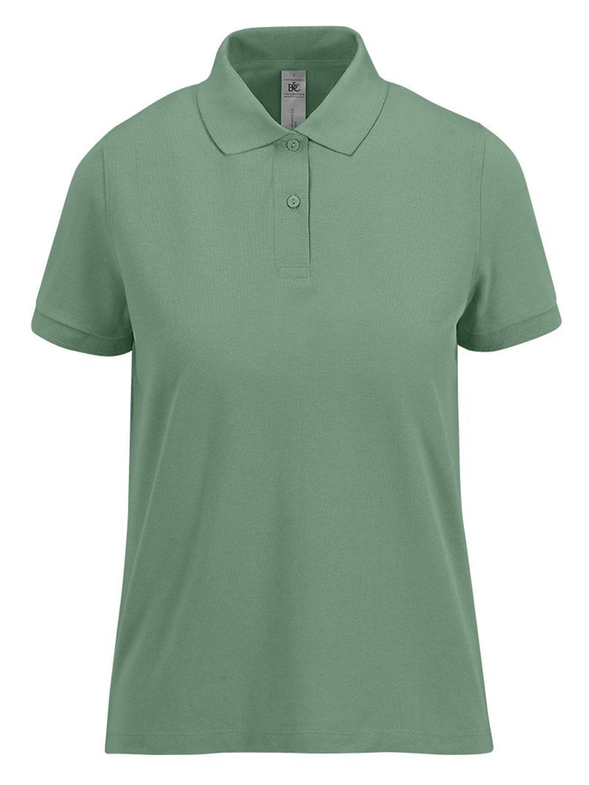My polo 210 Damen Poloshirt – B&C – Farbe amalfi green – individuell veredelbar