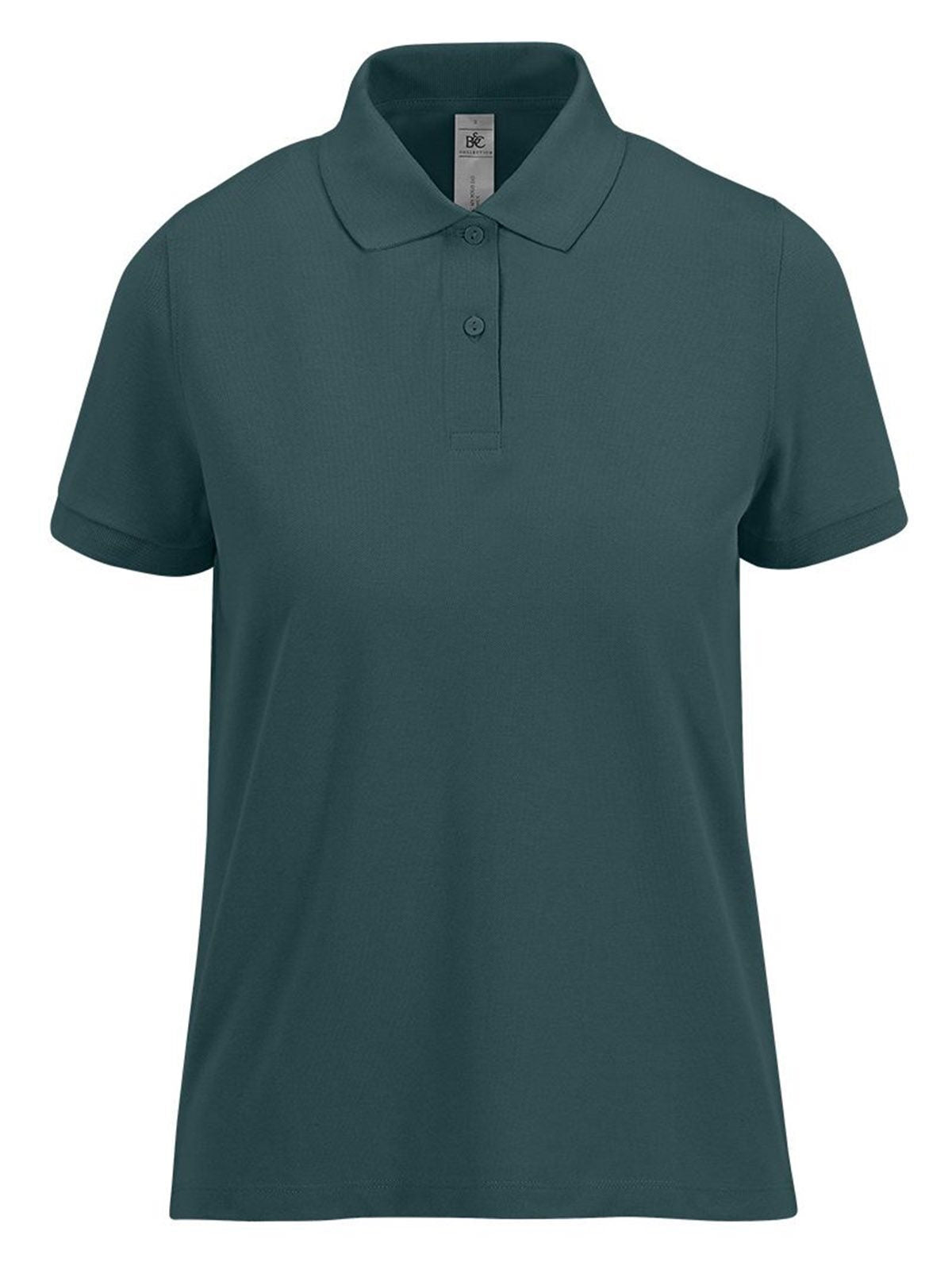 My polo 210 Damen Poloshirt – B&C – Farbe Amalfi Petrol – individuell veredelbar