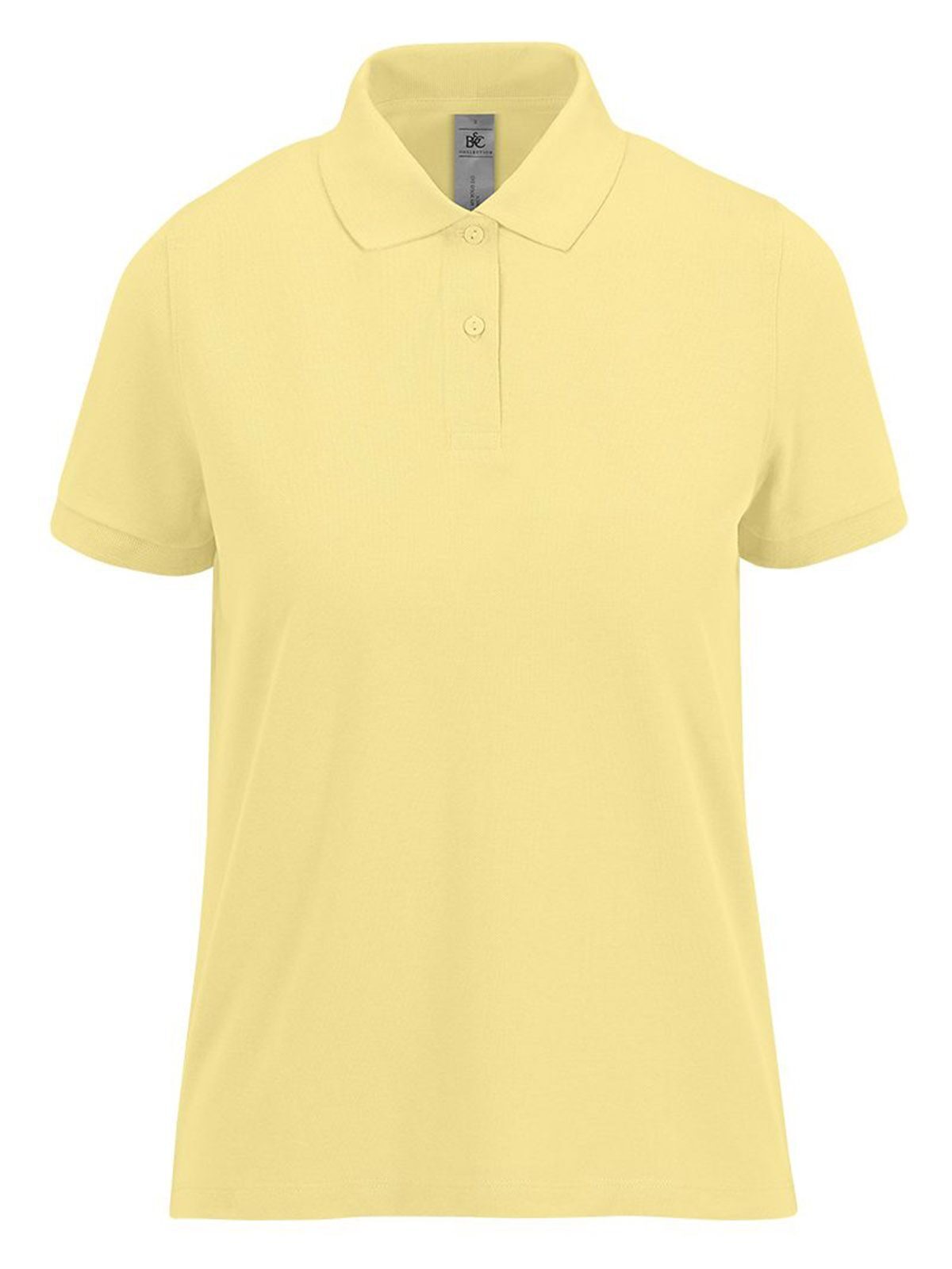 My polo 210 Damen Poloshirt – B&C – Farbe amalfi yellow – individuell veredelbar